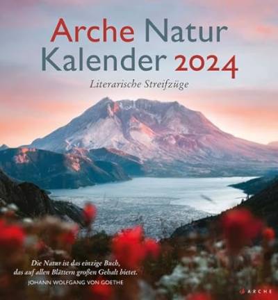 Arche Kalender Natur & Literatur 2024 von Arche Verlag
